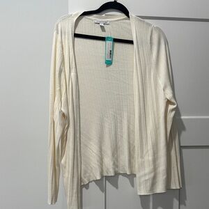 41 Hawthorn Cream Open-Front Cardigan